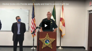 A hacker broke into a Florida town’s water supply and tried to poison it with lye, police said 