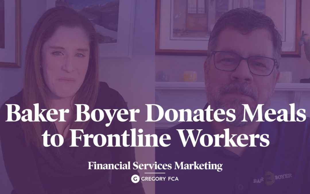 Green Shoots: Baker Boyer donates meals to frontline workers