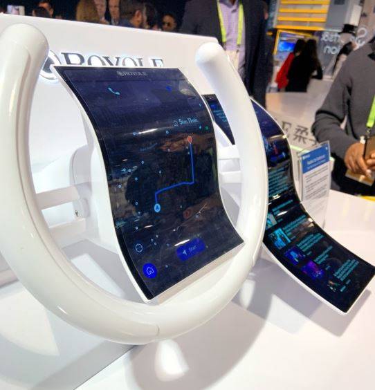 Bendable Displays CES