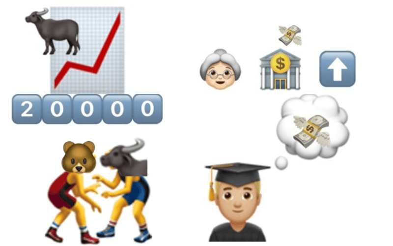 Financial emojis in honor of World Emoji Day