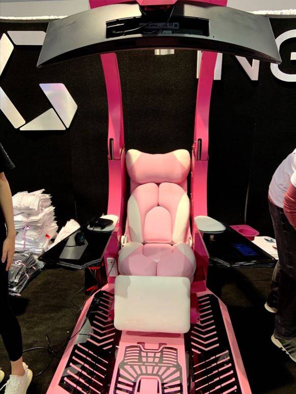Gaming chair at CES