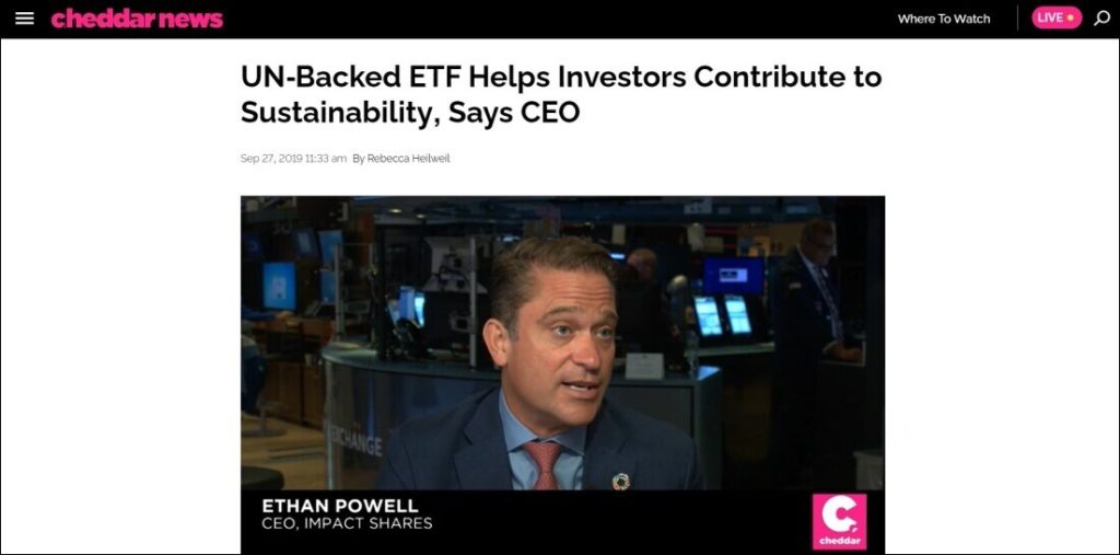 UN ETF Earth Day sustainability environment climate change