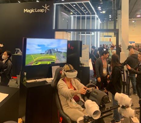 Magic Leap Booth CES 2023