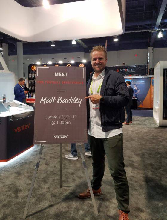 Matt Barkley at CES