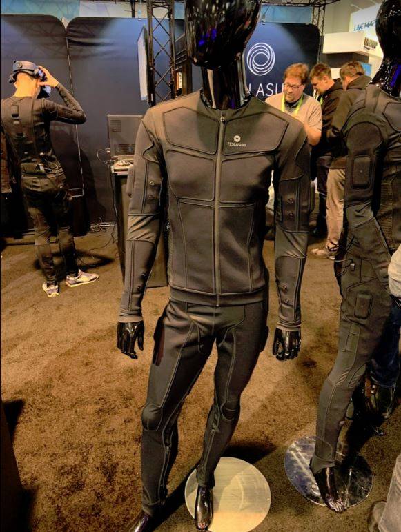 Teslasuit full body haptic VR suit